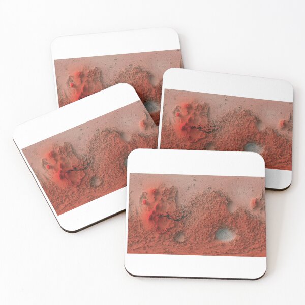 Item preview, Mars Relief Map 3D digitally-rendered designed and sold by ThinkAboutMaps.