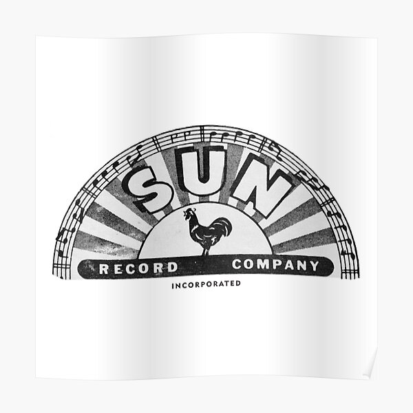 “BEST SELLING - sun records logo” Poster by ThoreauBest | Redbubble