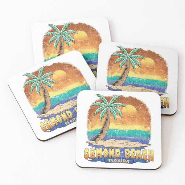 Item preview, Ormond Beach Florida | Vintage Distressed Souvenir designed and sold by passion4merch.