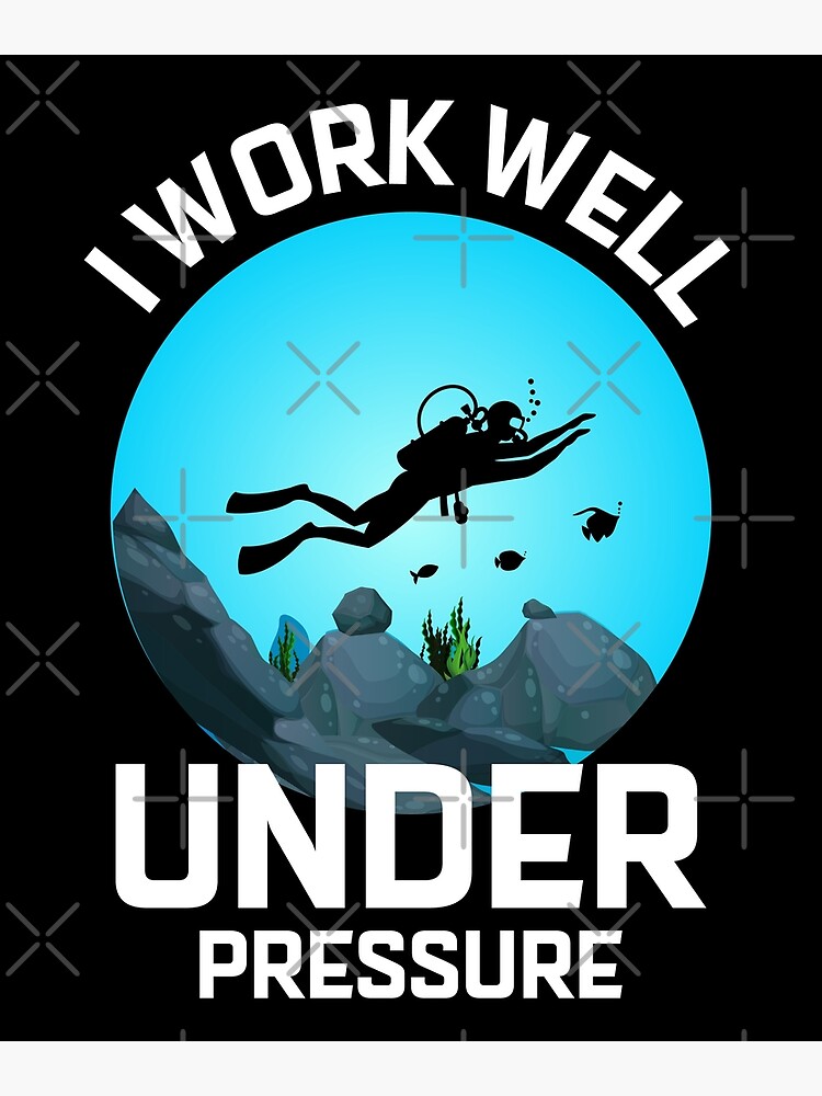 "Scuba Diving Diver Dive Swimming Funny Sayings" Poster for Sale by