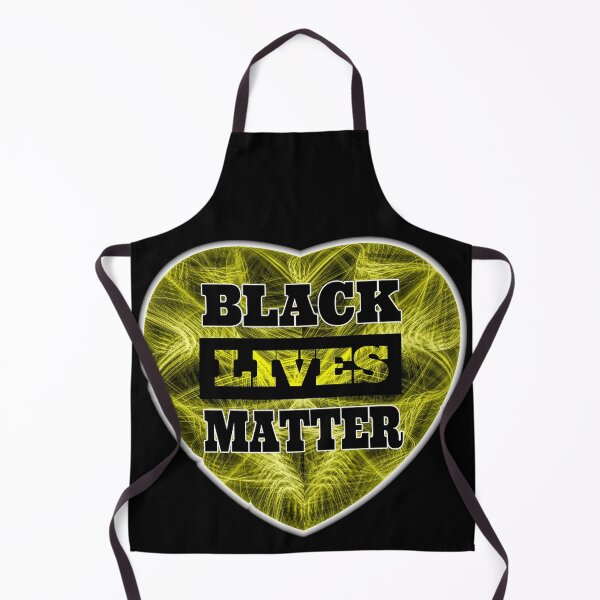 Item preview, DA FS Black Lives Matter Gold Heart V1© designed and sold by OmarHernandez.