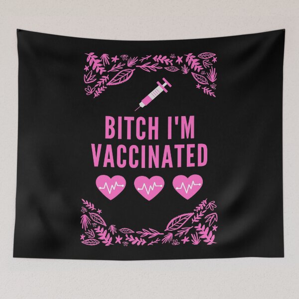 Item preview, Vaccinated Check designed and sold by gerafuckinnoise.