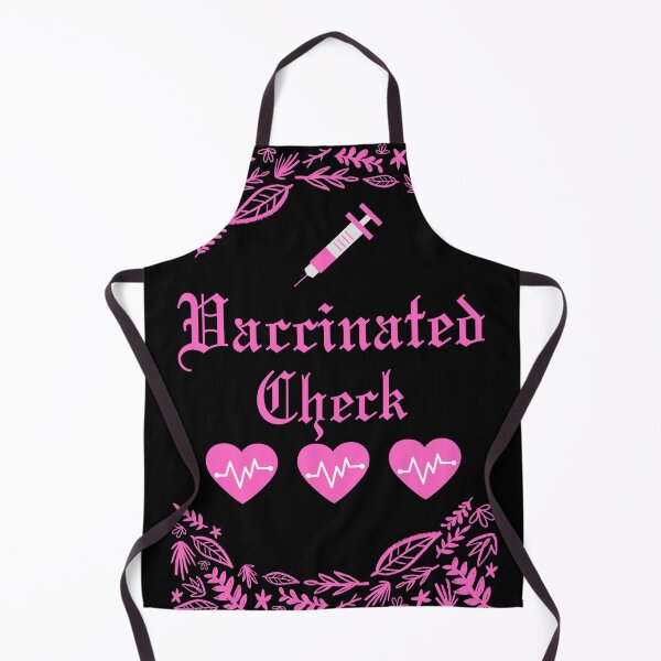 Item preview, Vaccinated Check designed and sold by gerafuckinnoise.