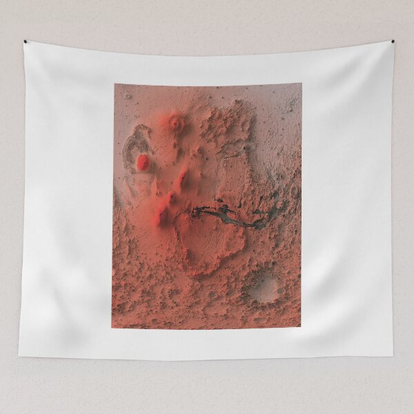 Item preview, Mars Relief Map 3D digitally-rendered designed and sold by ThinkAboutMaps.