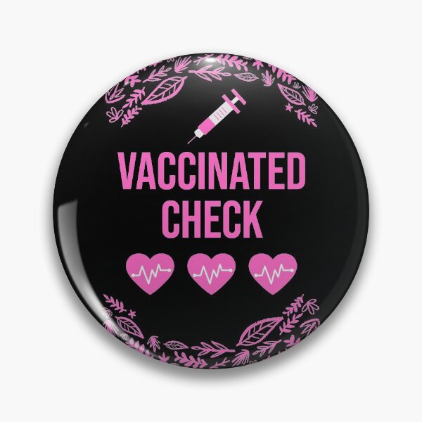 Item preview, Vaccinated Check designed and sold by gerafuckinnoise.