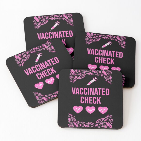 Item preview, Vaccinated Check designed and sold by gerafuckinnoise.