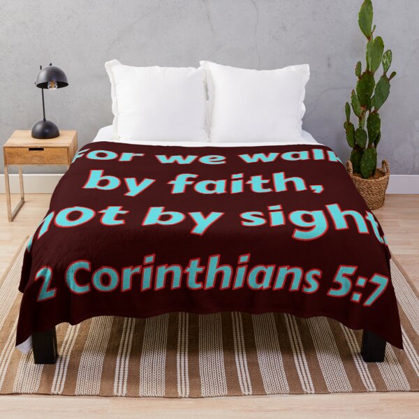 Item preview, Bible Verse 2 Corinthians 5:7 designed and sold by Prayingwarrior.