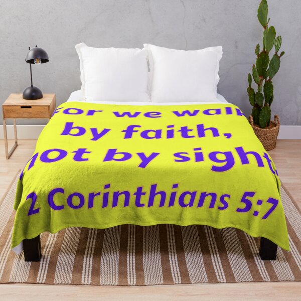 Item preview, Bible Verse 2 Corinthians 5:7 designed and sold by Prayingwarrior.