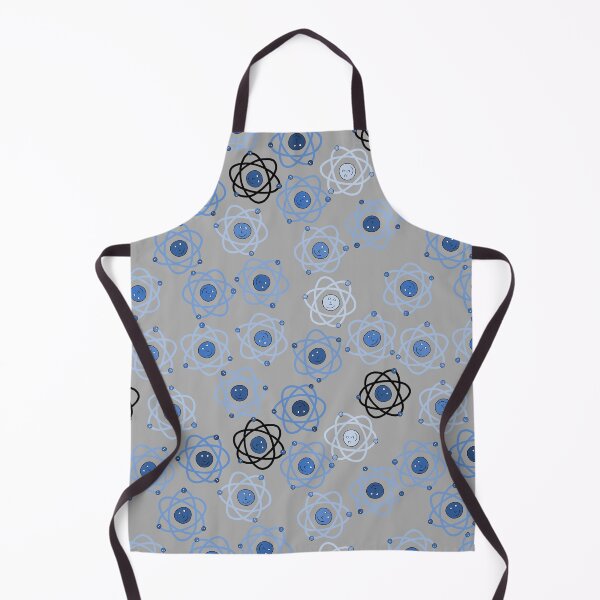 Item preview, Cute Blue Atoms on Grey designed and sold by fogoosherie.
