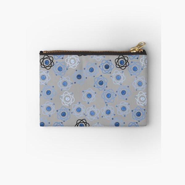 Item preview, Cute Blue Atoms on Grey designed and sold by fogoosherie.
