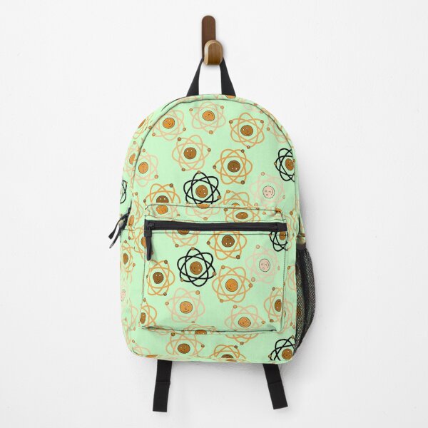 Item preview, Cute Orange Atoms on Green designed and sold by fogoosherie.