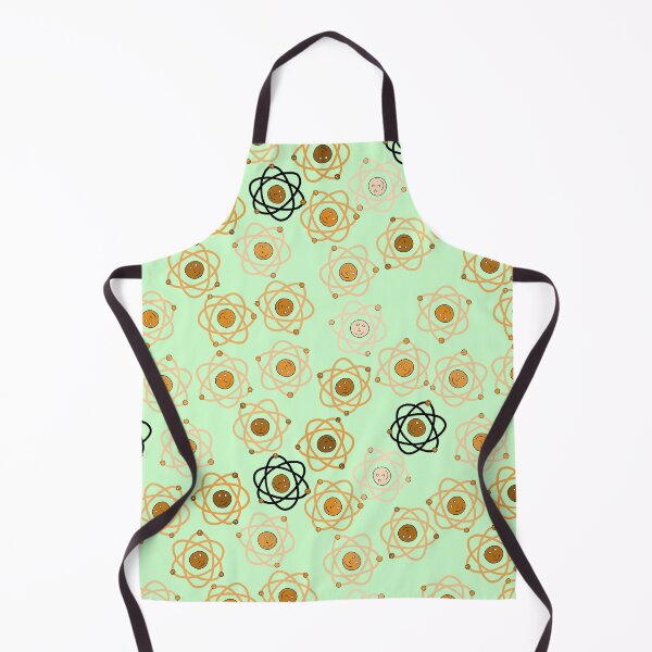 Item preview, Cute Orange Atoms on Green designed and sold by fogoosherie.