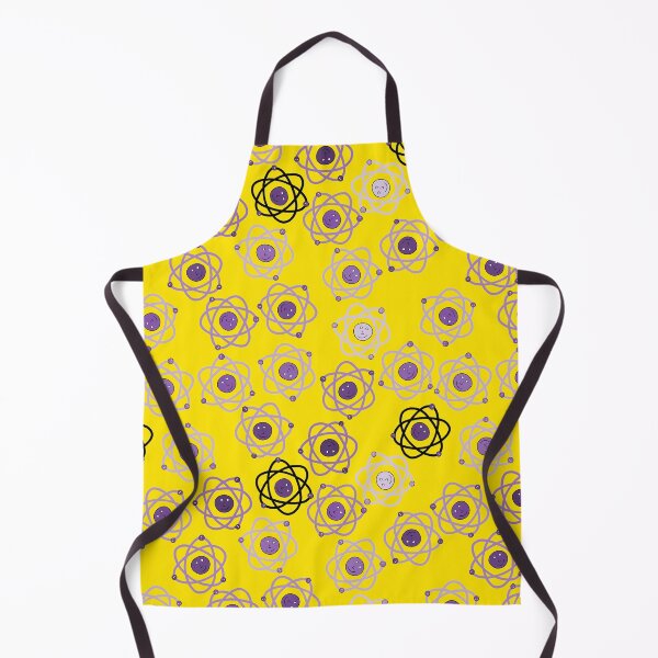 Item preview, Cute Purple Atoms on Yellow designed and sold by fogoosherie.