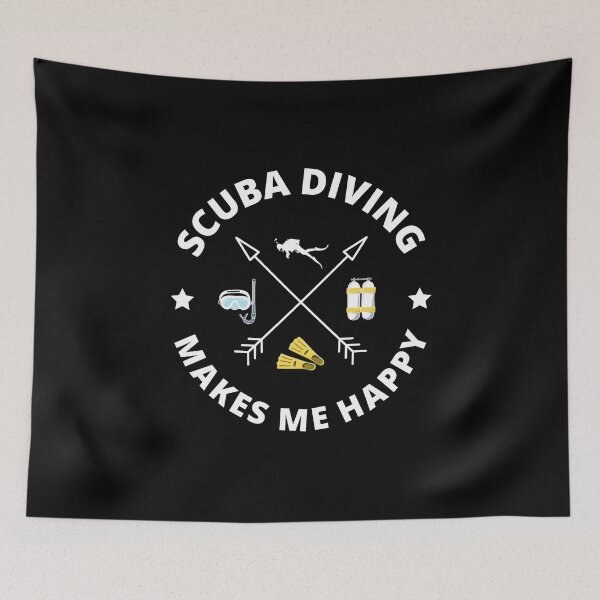 Item preview, Scuba Diving Diver Dive Swimming Funny Sayings designed and sold by CuteDesigns1.
