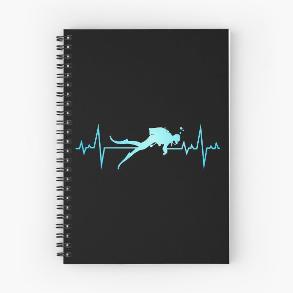 Item preview, Scuba Diving Diver Dive Swimming Heartbeat designed and sold by CuteDesigns1.