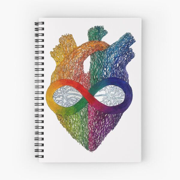Item preview, Neurodiversity Heart designed and sold by newfoundandy.