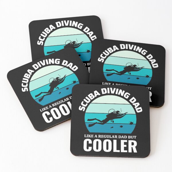 Item preview, Scuba Diving Diver Dive Swimming Dad Fathers Day designed and sold by CuteDesigns1.