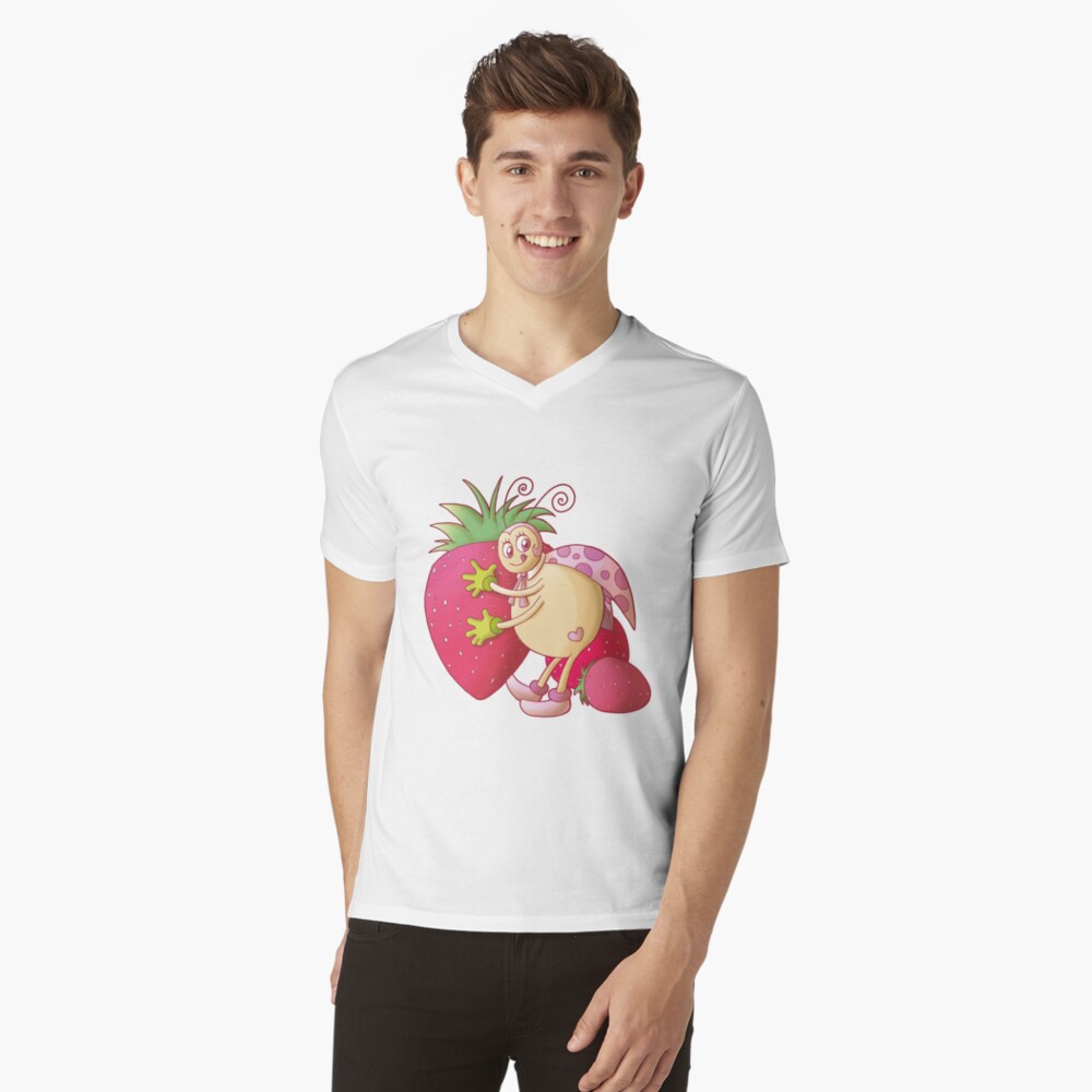 Item preview, V-Neck T-Shirt designed and sold by pandamis.