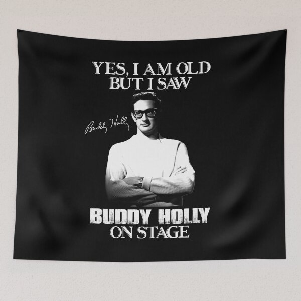 Item preview, Yes I'm Old But I Saw Buddy Holly On Stage designed and sold by RubyHills.