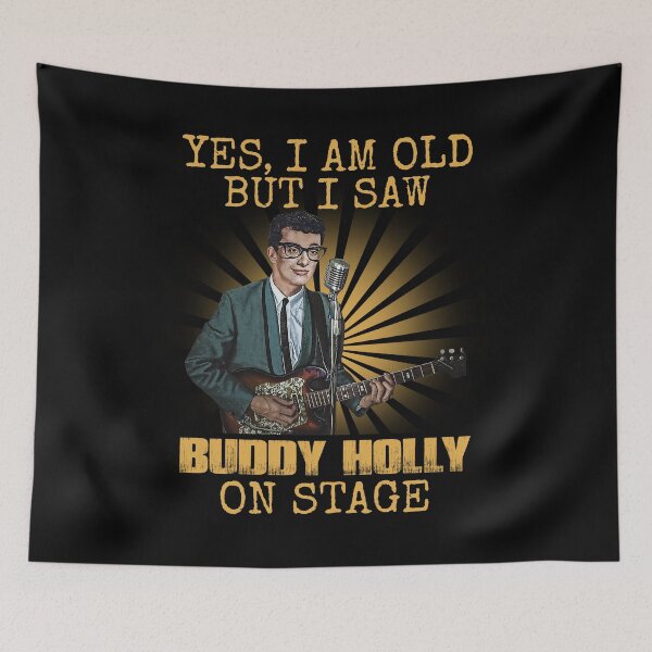 Item preview, Yes I'm Old But I Saw Buddy Holly On Stage designed and sold by RubyHills.