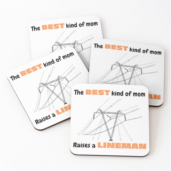 Item preview, The Best Kind of Mom Raises a Lineman designed and sold by supercomfy.