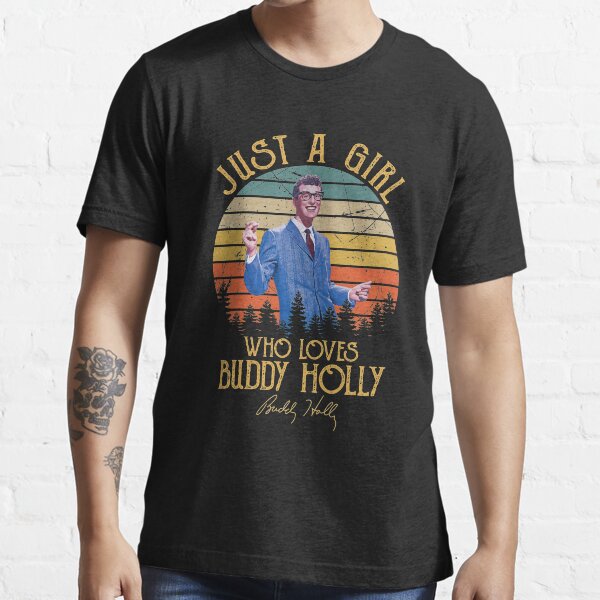 Just A Girl Who Loves Buddy Holly Essential T-Shirt