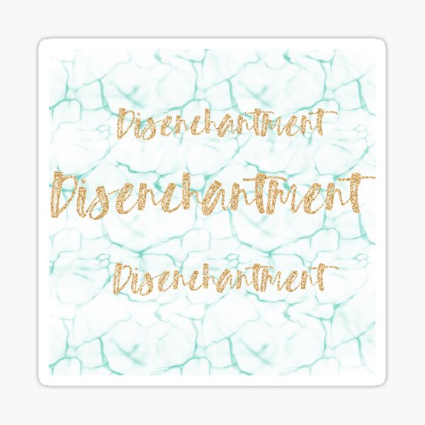 Disenchantment disenchantment disenchantment Sticker