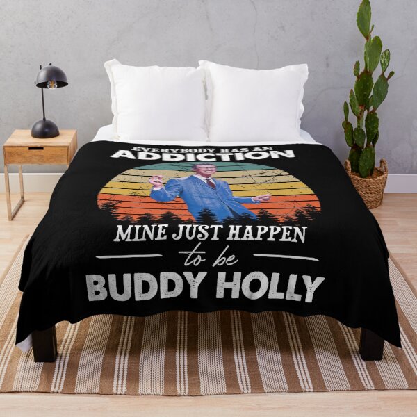 Item preview, Everybody Has An Addiction Mine Just Happens To Be Buddy Holly designed and sold by RubyHills.