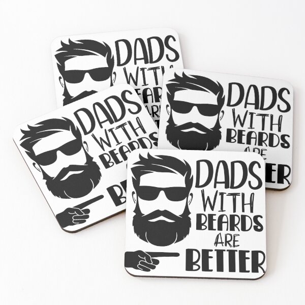 Item preview, Dads With Beards Are Better - Fathers Day designed and sold by VikGen.