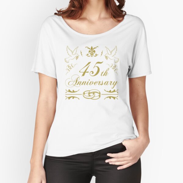 Item preview, 45th Wedding Anniversary designed and sold by thepixelgarden.
