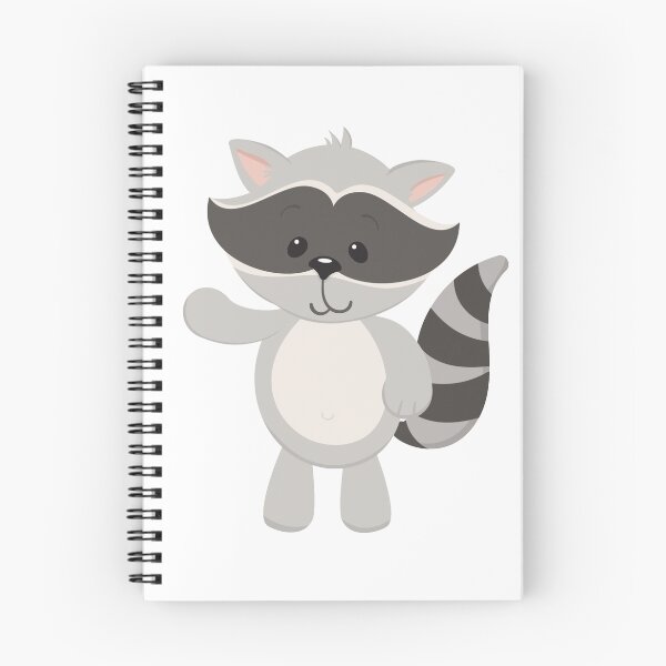 Item preview, Cartoon Raccoon Waving designed and sold by TheBestStore.