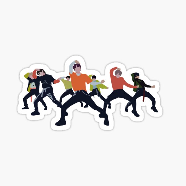 Illustration numérique ENHYPEN Fever Sticker