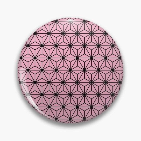 Item preview, Nadeshiko Pink Asanoha - Japanese Traditional Pattern designed and sold by KinitaDesign.