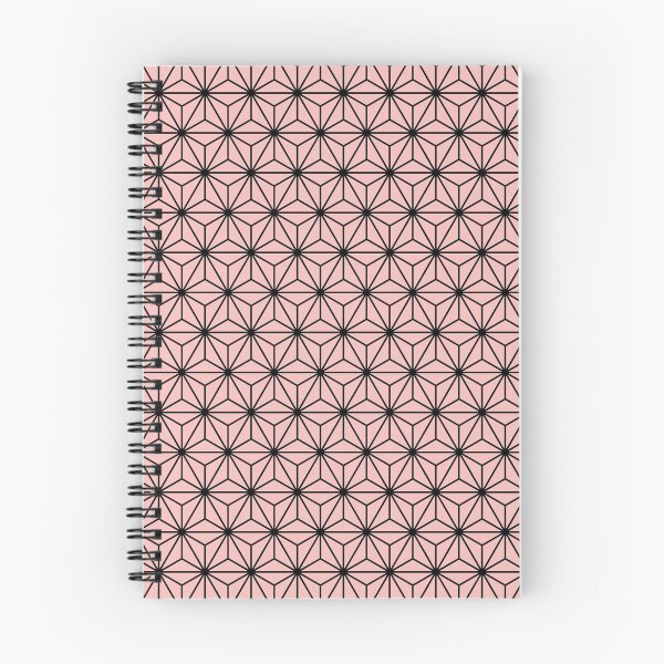 Item preview, Niji-iro rainbow Pink Asanoha - Japanese Traditional Pattern designed and sold by KinitaDesign.