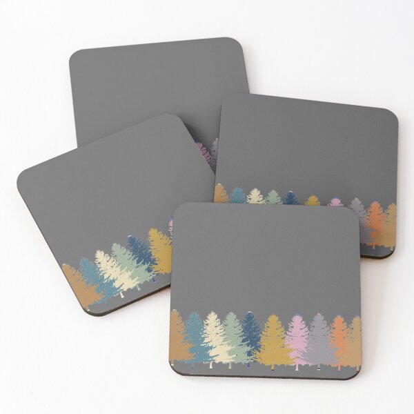 Item preview, Colorful fir trees designed and sold by Ninaeva.