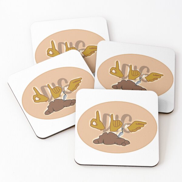 Item preview, "DIG" in American Sign Language (ASL) designed and sold by ArchaeoAndASL.