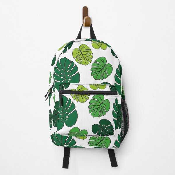 Item preview, Monstera leaf pattern designed and sold by MoggyCat-Tees.