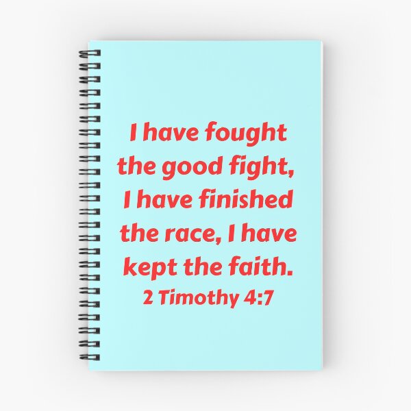 Item preview, Bible Verse 2 Timothy 4:7 designed and sold by Prayingwarrior.