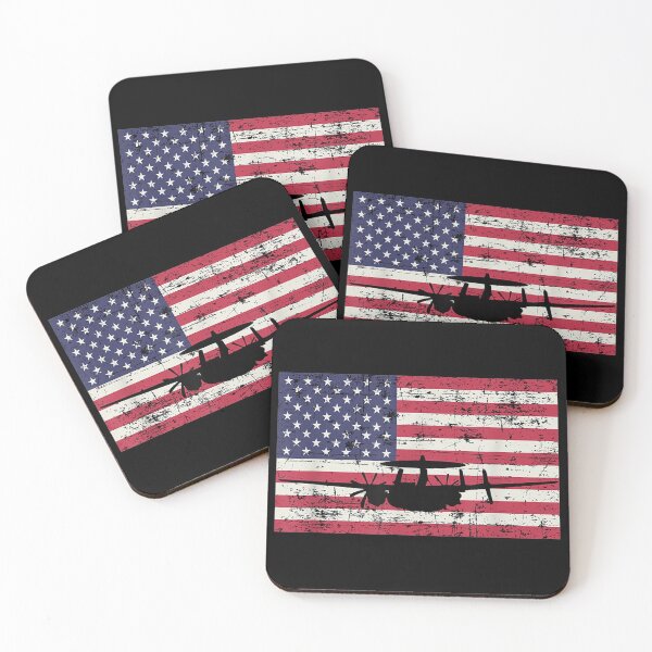Item preview, Patriotic E-2 H4wkeyezzairplane American flag designed and sold by fl61ahmad.