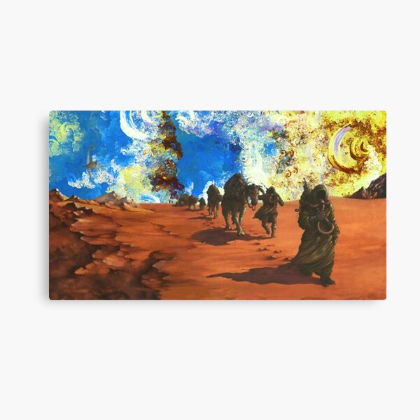 Sleep Dopesmoker Psychedelic Trippy Sky Canvas Print