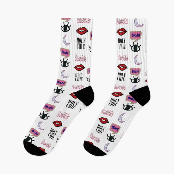 Item preview, Fashion Moon Baddie Eye Lips sticker pack designed and sold by shravanii.