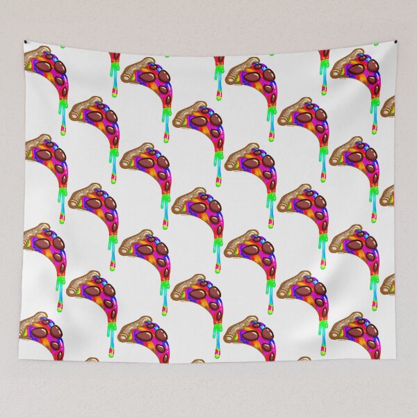 Item preview, Psychedelic Pizza designed and sold by JanGrackle.