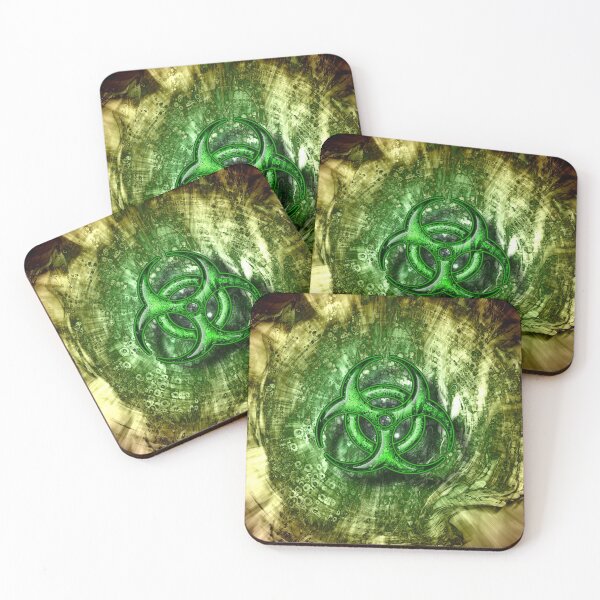 Item preview, Biohazard: plague symbol, virus, germs, pandemic designed and sold by Fluid Visions.