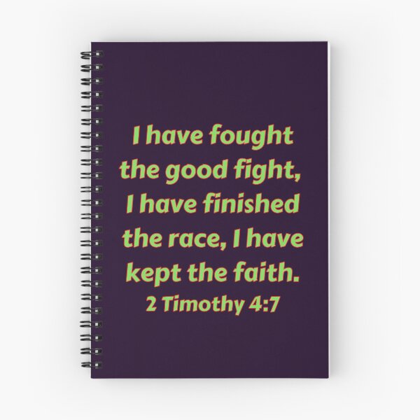 Item preview, Bible Verse 2 Timothy 4:7 designed and sold by Prayingwarrior.