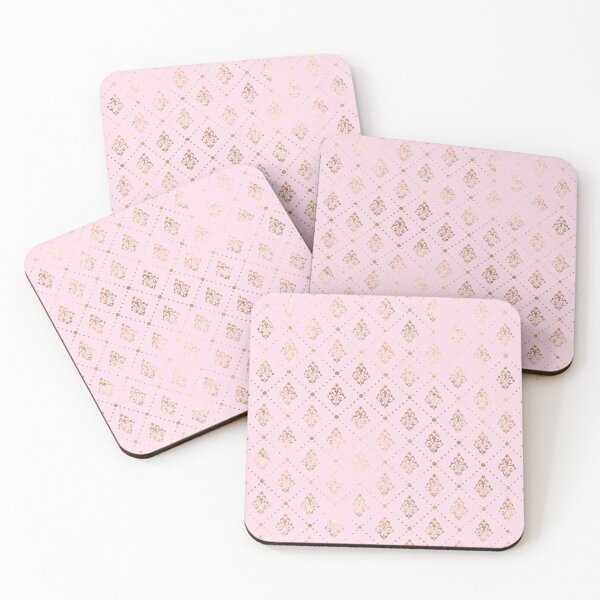 Item preview, Rose Gold and Pale Pink pattern, pretty rose gold faux foil effect designed and sold by Orianah.