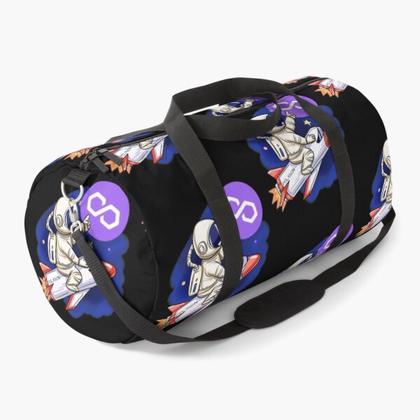 Item preview, Polygon Crypto MATIC Cryptocurrency Moon Man Rocket HODL designed and sold by Bitcoin-Fashion.