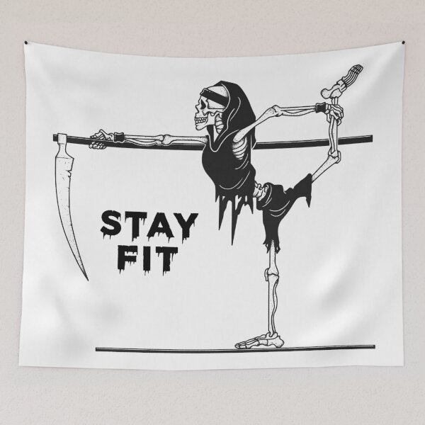 Item preview, Stay Fit! designed and sold by badbasilisk.