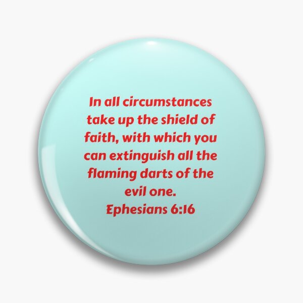 Item preview, Bible Verse Ephesians 6:16 designed and sold by Prayingwarrior.