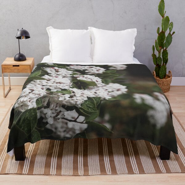 Item preview, White Viburnum Flowers in Springtime designed and sold by Amy Mitchell.