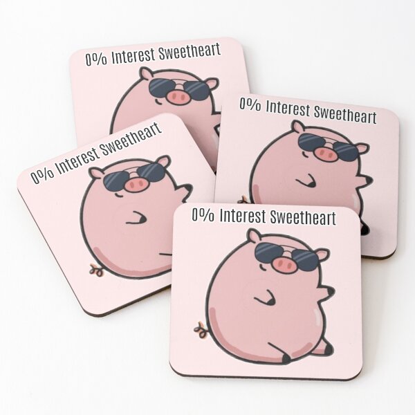 Item preview, Cool pig  designed and sold by Reets_Redbubble.